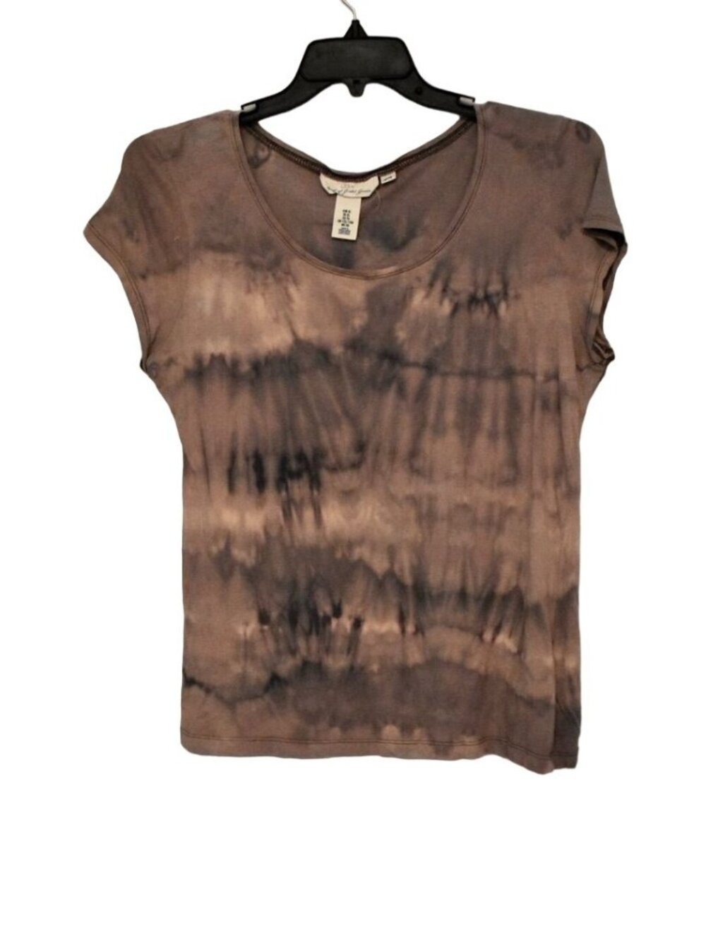 Women's L.O.G.G H&M Muted Purple Custom Bleach Dye Tee Size XL